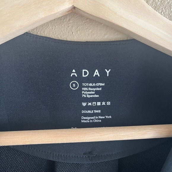 A Day Double take double breasted blazer in black - Picture 6 of 10